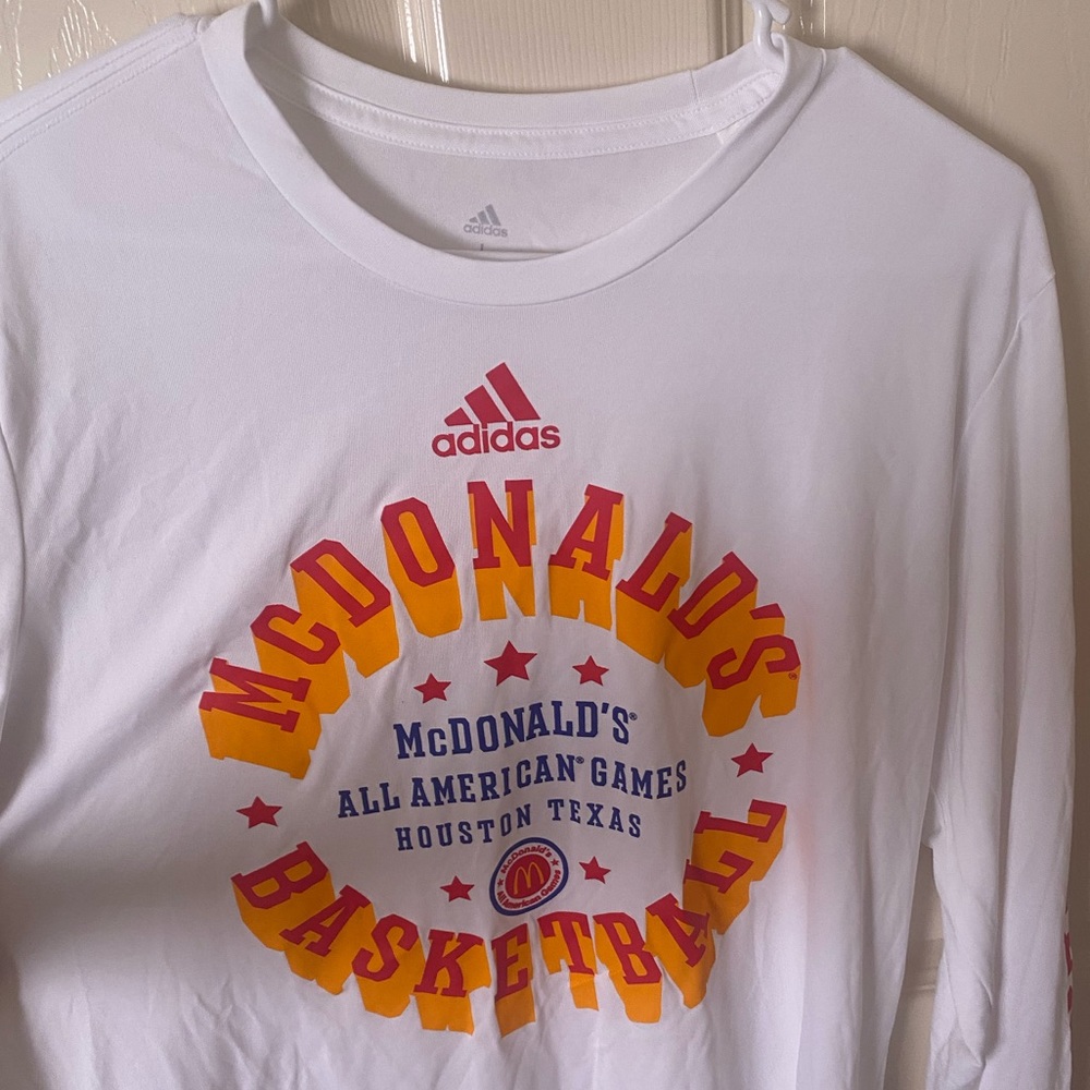 Adidas AeroReady Mcdonald’s All-American Game Houston Long Sleeve Shirt